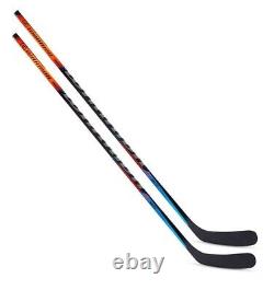 2 New Warrior Snipe hockey sticks 55 flex Intermediate grip W28 INT left LH ice