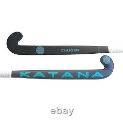 36.5 Light Weight Low Bow Katana Chugen Field Hockey Stick, 95% Carbon, 3D Head