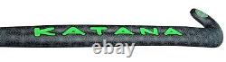 36.5 Light Weight Low Bow Katana Shogun Field Hockey Stick, 90% Carbon, Grooved