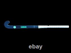 36.5 Light Weight Low Bow Katana Shogun Field Hockey Stick, 95% Carbon, Grooved