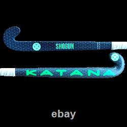 37.5 Light Weight Low Bow Katana Shogun Field Hockey Stick, 95% Carbon, Grooved