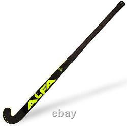 ALFA AX5 COMPOSITE FIELD HOCKEY STICK WITH STICK BAG (530gm, LOW BOW, 50% CARBON)