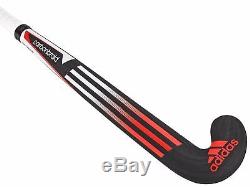 Adidas Carbon Braid 1.0 Hockey Stick With Free Grip, And Hockey Bag 37.5