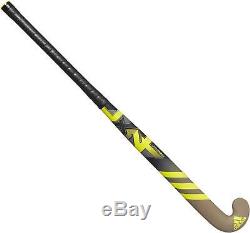 Adidas LX24 Compo 4 Field Hockey Stick Cargo Yellow Carbon Glassfibre Composite