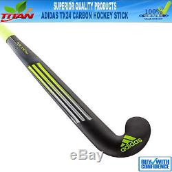 Adidas TX24 Carbon Composite Hockey Field Stick Size 37.5 Free Grip+Carry Bag