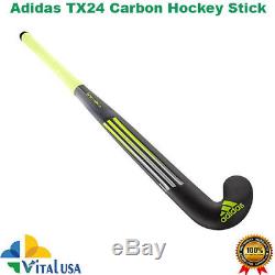 Adidas TX24 Carbon Composite Hockey Field Stick Size 37.5 Free Grip+Carry Bag
