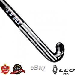 Adidas Tt 10 Black Field Hockey Stick Size 37.5 Free Grip+carry Bag