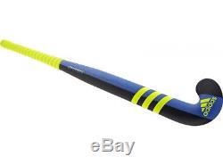 Adidas V24 Carbon Compo 2 Blue/Solar Yellow Field Hockey Stick 37.5L FieldHockey