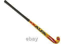 Alfa Hockey Stick Speed Reinforced With Carbon 38 Inch Glass Fibre Light Weight