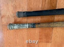 Antique Vintage Pair of Field Hockey Sticks