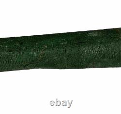 BEAUTIFUL Old Antique Spalding Field Hockey Stick Primitive Rustic Green