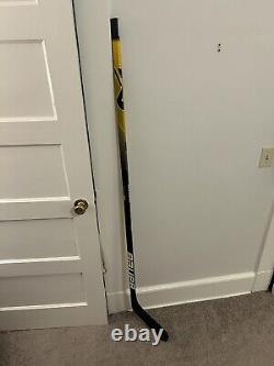 Bauer Left Handed Yellow Bauer Nexus Geo Brownie Curve Hockey Stick 87 Flex