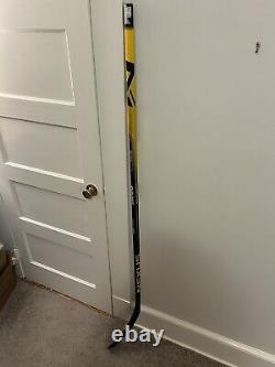 Bauer Left Handed Yellow Bauer Nexus Geo Brownie Curve Hockey Stick 87 Flex