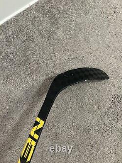 Bauer Left Handed Yellow Bauer Nexus Geo Brownie Curve Hockey Stick 87 Flex