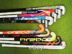 Brabo Junior Hockey Sticks 10 x Assorted Junior Composite Sticks