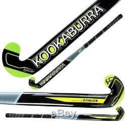 Field Hockey Stick Stinger L-Bow by Kookaburra 75% Composite Carbon 25% Fibregla