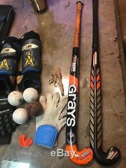 Field HockeyGrays GX8000 GX5000 Sticks Bag Gloves and more set