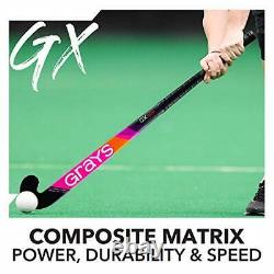 GRAYS 1066286 GX1000 Field Hockey Stick Size 36In Black/Pink