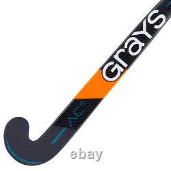 Grays AC5 Dynabow In Black Field Hockey Stick In 37.5
