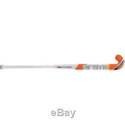 Grays GX6000 Micro Field Hockey Stick Size 35M White/Orange