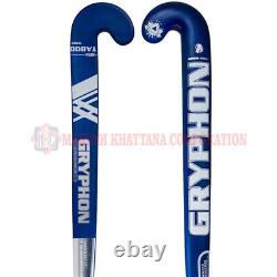 Gryphon Taboo Blue Steel DII GXX3 Hockey Stick (2023/24) Free GRIP & COVER