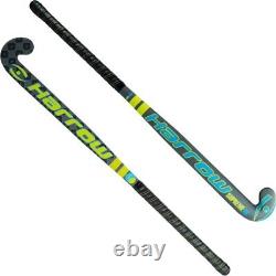 Harrow Supreme 30 Field Hockey Stick 36 22 MM Bow, Grey/blue New