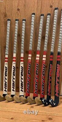 Harrow USA Field Hockey Sticks HRW 25mm, 8 Pcs, Two 36, Three 34, Three 32