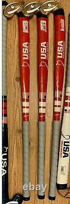 Harrow USA Field Hockey Sticks HRW 25mm, Sizes 36, 34, 32 Lot of 8