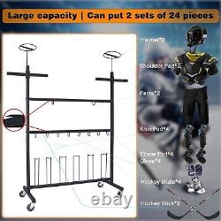 Hockey Gear Drying Rack, Sports Equipment Dryer Hockey Display Storage Organizer