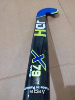 JDH Field Hockey Stick 37.5 Extra Low Bow With Gift Free Bag & Grip 36.5 & 37.5