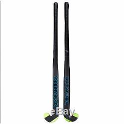 Kookaburra 2018 Team Phoenix L-Bow Extreme 2.0 Field Hockey Stick Black/Green