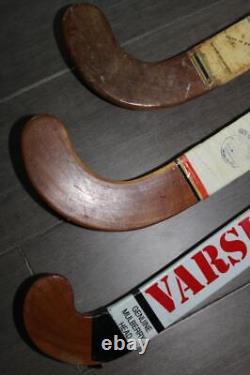 Lot 3 Vintage Field Hockey Sticks MCC Master Sportcraft Varsity Mulberry 37