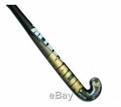 Malik Feild Hockey Stick Gaucho X-Treme Design Aramid (Black / Gold, 37.5)