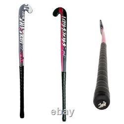 Merriman Pro + Toe Hook Mid Bow 24MM Carbon Field Hockey Stick Size 35 to 39