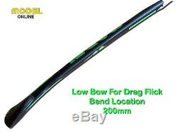 Model CN-900 Field Hockey Stick Outdoor Low Bow Profile 90% 3D Carbon Fiber