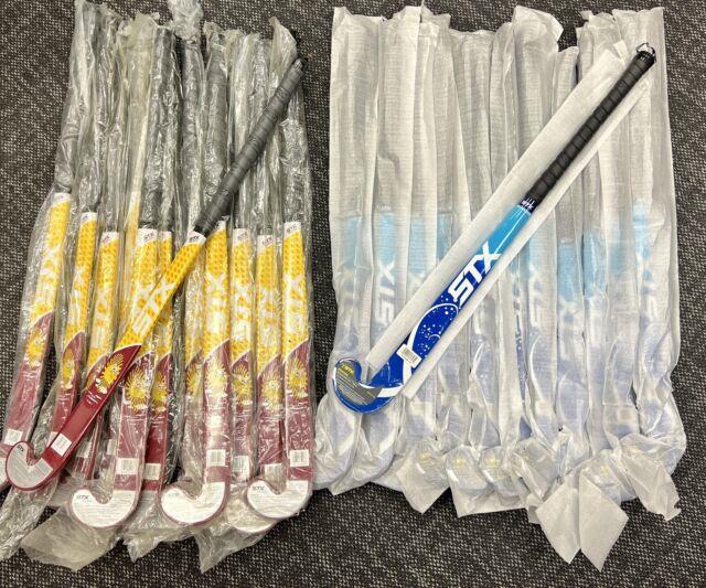 New Lot Of 24 Stx Field Hockey Sticks. 12 Each Of 35 Sunrise And 33 Splash
