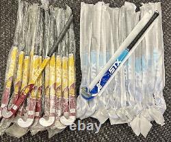 NEW Lot Of 24 STX Field Hockey Sticks. 12 each of 35 Sunrise and 33 Splash