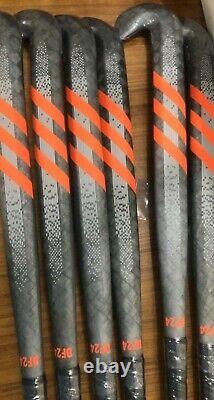 New Adidas DF24 Kromaskin Composite Field Hockey Stick Silver/Orange 2020/2021