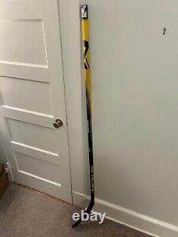 New Bauer Left Handed Yellow Bauer Nexus Geo Brownie Hockey Stick 87 Flex