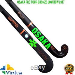 OSAKA 2017 Pro Tour Bronze Low Bow Composite Hockey Stick Size 36.5