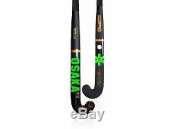 Osaka Pro Tour Gold Pro Bow 2017 field hockey stick 37.5 with bag and grip