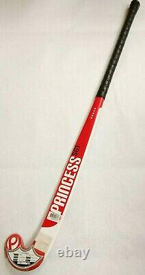 PRINCESS 5 STAR SG1 Field Hockey Stick 36.5 Red & White 570 Weight / 24.75mm