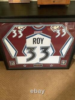 Patrick Roy Signed Set (jersey, mask, hockey stick)