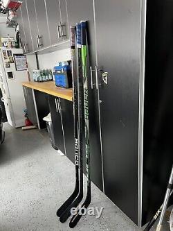 Senior hockey sticks Right Handed. BAUER SLING, Hyperlite, CCM TRIGGER 6