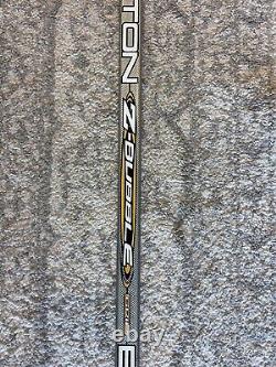 Silver Metal Matrix Easton Z Bubble Hockey Stick Senior 110 Flex NEW