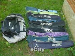 USED FIELD HOCKEY STICK BAGS in LARGE STX TRAVEL BAG NO STICKS BAGS ONLY