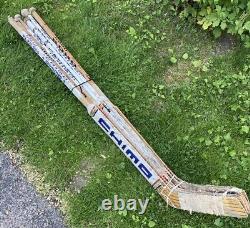 VINTAGE Set of 6 Vintage Wooden Hockey Sticks canada KOHO CHIMO canadian pro