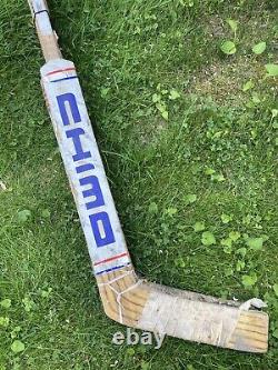 VINTAGE Set of 6 Vintage Wooden Hockey Sticks canada KOHO CHIMO canadian pro