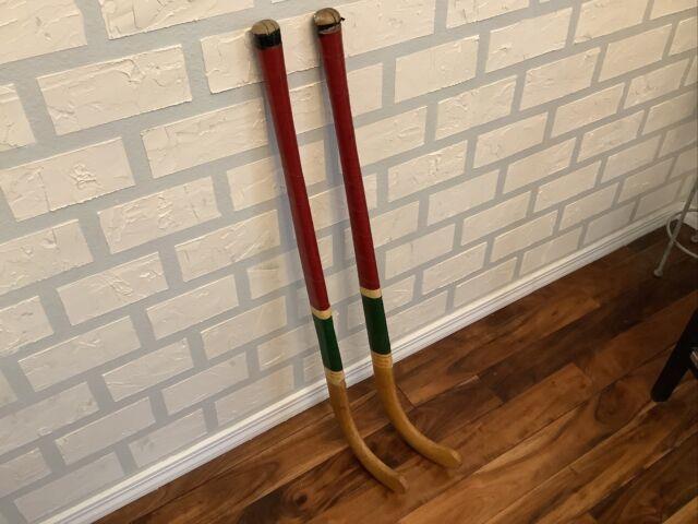 Vintage 2 Lovell-erie, Pa. Wooden Field Hockey Sticks 36-great