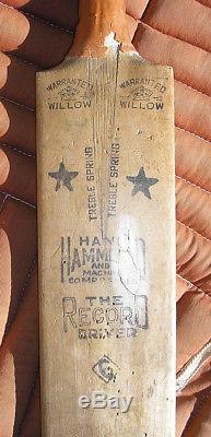 Vintage Lacrosse Chest Protector, Cricket Bat & Field Hockey Stick, Sports Bar